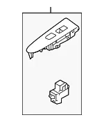 Switch Assembly - Kia (93575 3W100WK) - view 3